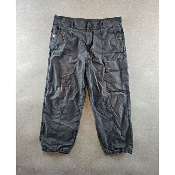 COS Womens Cargo Utility Ripstop Pants Size 52R 34W Baggy Stretch‎ Gorpcore - Picture 1 of 10